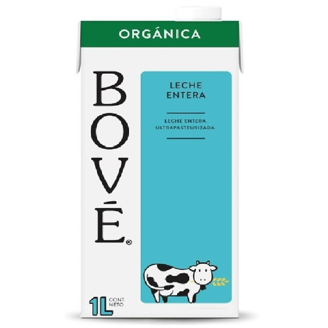 Leche Orgánica Entera (1lt)