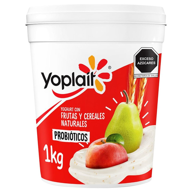 Yogur Con Fruta Y Cereal Con Probioticos 