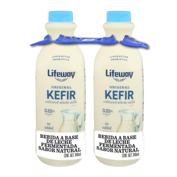 Bebida a base de leche fermentada Kefir (2pz)