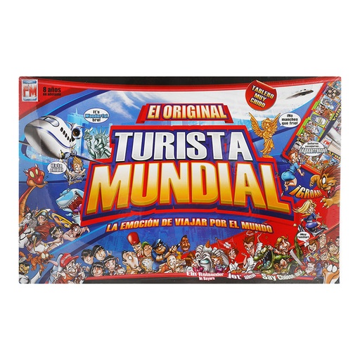 Juego De Mesa Turista Mundial