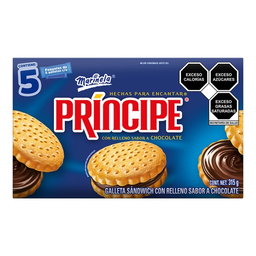 Galletas Príncipe Chocolate (caja)